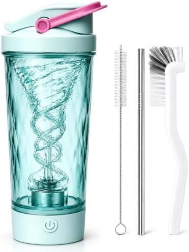 Prazzy Electric Protein Shaker Bottle, 20oz USB Rechargeable Mixer Cup by Unknown