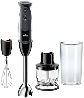 Braun MQ5025 Hand Blender Multiquick Vario, MQ5025, Black by Unknown