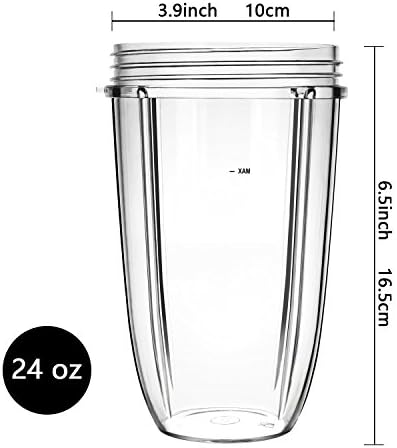 Replacement Cups for Nutribullet Replacement Parts 24oz Blender Cups - Image 5