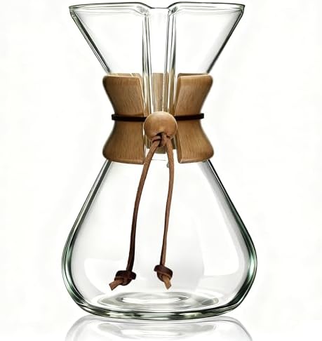 Pour Over Coffee Maker Set, 40oz Classic Style, 304 Stainless Filter