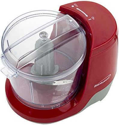 Brentwood MC-109R 1.5 Cup Mini Food Chopper, Red - Image 3