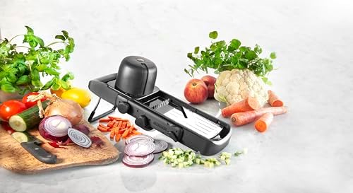Alligator 6080 Mandoline Slicer, Adjustable Thickness, Stainless Steel - Image 4