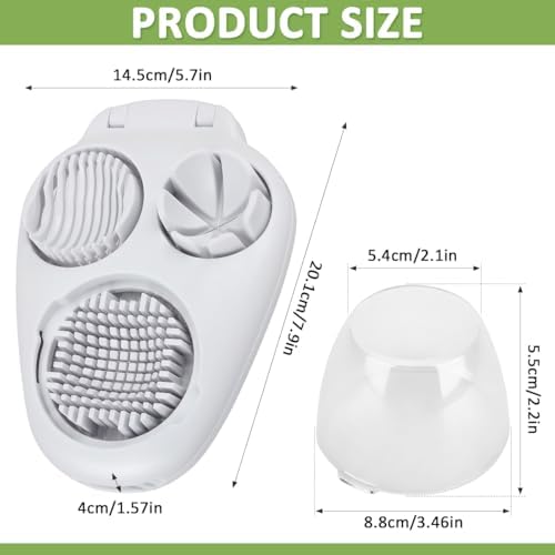 3 in 1 Egg Slicer for Hard Boiled Eggs - Image 3