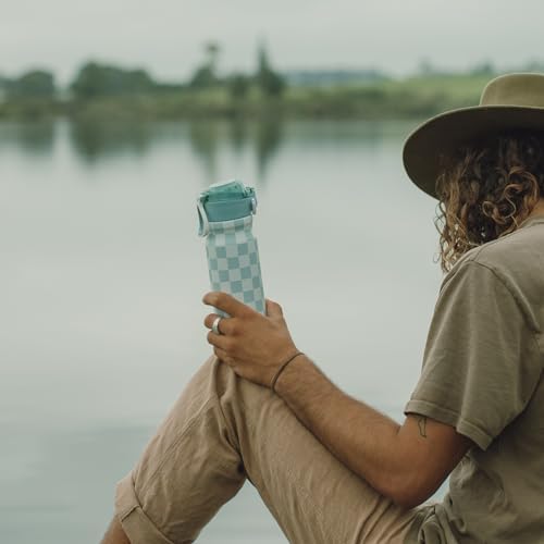 BJPKPK 25 oz Insulated Water Bottle, Straw, Handle, Stainless Steel Flask - Image 6