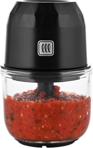 Glass Mini Chopper: 1 Cup, Cordless, Toastmaster - Image 6
