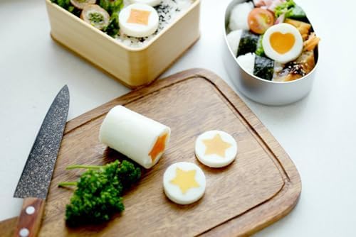 Bentousa Decorative Hard Boiled Egg Yolk Mold 4 Shapes