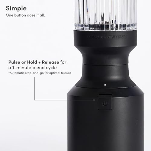 Beast Mini Blender Plus, Countertop Blender, Carbon Black, 600W - Image 5