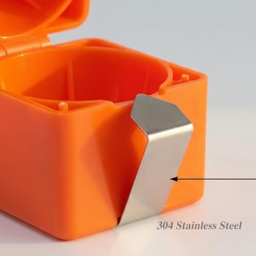 Egg Shell Opener, Egg Cracker Tool, Egg Peeler, Egg Peeler Tool for Hard Boiled Eggs New Kitchen Gadgets for Raw Egg - Red - Image 3