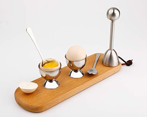 Egg Cracker Topper Cutter Set for Soft Boiled Eggs