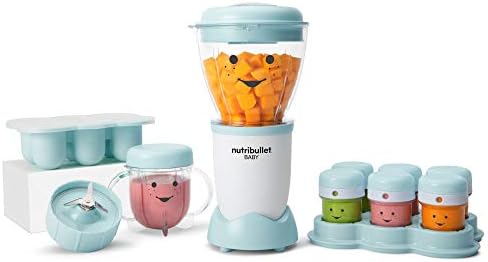 NutriBullet NBY-50100 Baby Complete Food-Making System, 32-Oz, White, Blue, Clear by Unknown