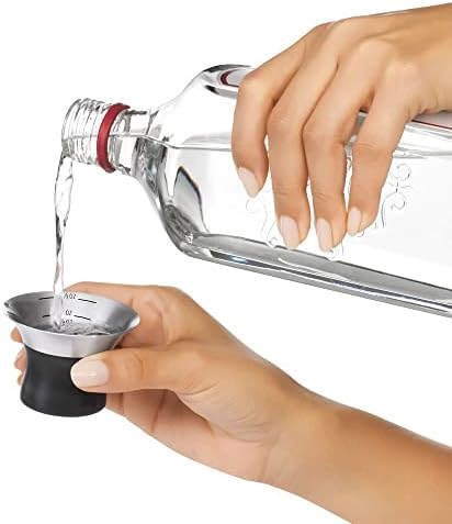OXO Steel Cocktail Shaker with Strainer, Stainless Finish - 24 oz Capacity