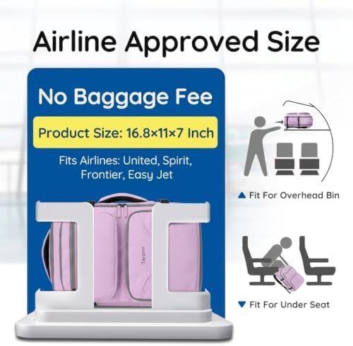 Taygeer Travel Backpack, Luggage Backpack with 15.6inch Laptop Compartment - Image 3