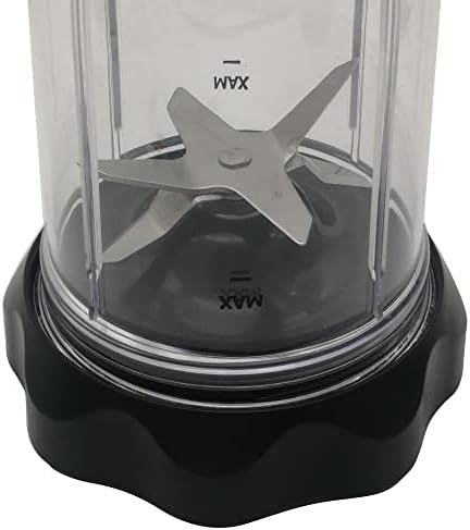 Replacement Easy Twist Extractor Blade with 18oz cup and lid,Compatible with NutriBullet Blender Combo（NBF10500/ NBF70500/ZNBF30400Z/ZNBF30500Z/NBF50400） (1, 18oz cup with pro extractor blade) - Image 4