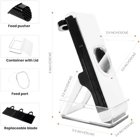 Mandoline Slicer Kitchen Vegetable Slicer with Container
