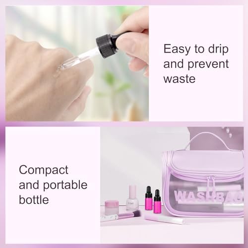 Kesell 3ml Glass Dropper Bottle, 20-Pack Empty Sample Vial - Image 5