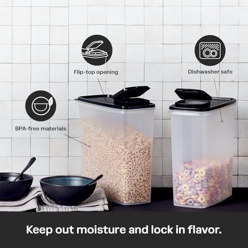 Super Cereal Storer, Dishwasher Safe and BPA Free (4.5 L / 1.15 gal)