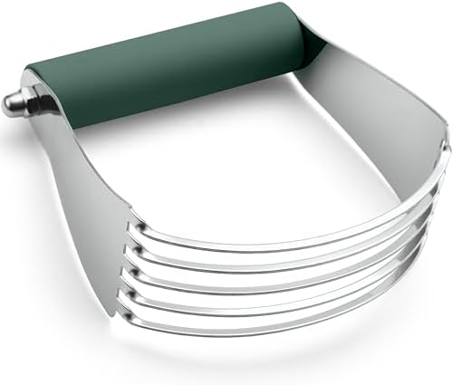 Spring Chef Large Dough Blender For Baking - Pro Pastry Blender, Pine Green by SpringChef