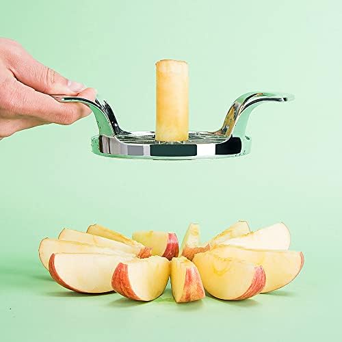 Stainless Steel Apple Slicer Corer Cutter,2 in 1 Y Peeler for Peeling
