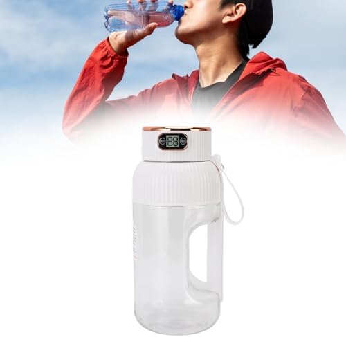 Portable Juicer Cup, 150W 1200ml Multifunctional Mini Travel Blender for Gym Home Office Sports Outdoor, Mini Juicer Cup, Mini Blending Cup, Portable Juice Cup (White) - Image 5