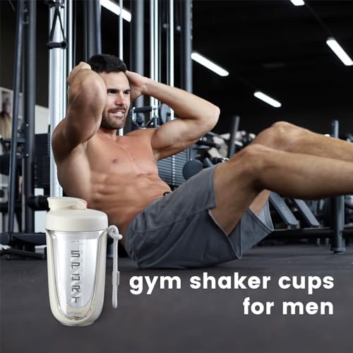 shaker cups for protein shakes 20 oz protein shaker bottle，Leak Proof，The Perfect Shaker for the Gym, Pre-Workout Bottle，Cocktail Shaker Cup，Weight Loss Supplement Shakes - Image 5