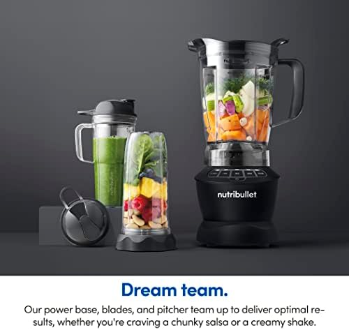 nutribullet® Full-Size Blender Combo, 1200W, Matte Black, NBF50500AK - Image 6