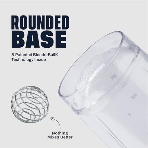 BlenderBottle Sport Flip Tritan Shaker Bottle 28 oz Grey - Image 3