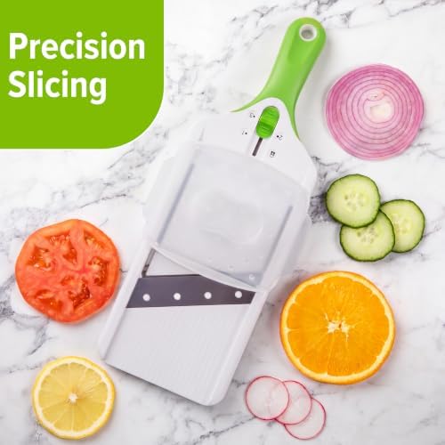 Adjust-A-Slice Mandoline Slicer with Adjustable Thickness