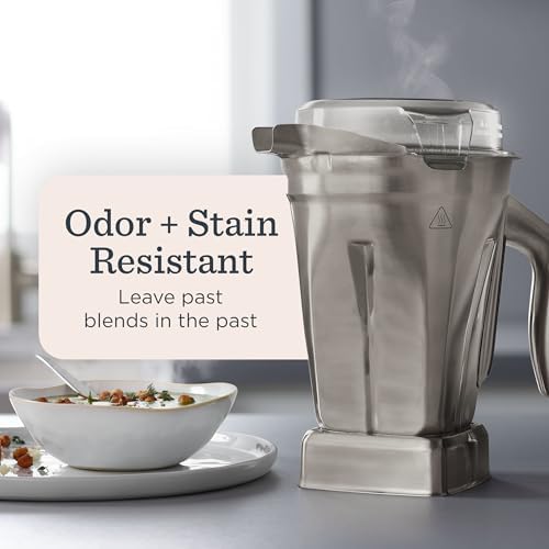 Vitamix 48 oz. Stainless Steel Blender Container with SELF-DETECT, BPA-Free - Image 4