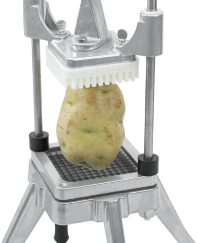 Commercial Vegetable Fruit Chopper Stainless Steel French Fry Cutter w/ 4 Blades 1/4" 3/8" 1/2" Vegetable Chopper Dicer Cutter for Potato Tomato Onion Mushroom (1/2+3/8+1/4inch & 6 wedge) - Image 6
