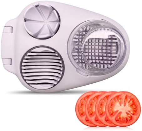 1 Pcs Heavy Duty Egg Slicer with 3 Cutting Modes, Stainless Steel Egg Cutter for Hard Boiled Eggs, Strawberry, Grape, Mushroom, Kitchen Dicer Tool, Send Goods From Local Warehouse by LYLHZRMDGC