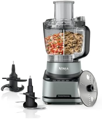 Ninja PrecisionPro Food Processor & Dough Mixer, 1000PW, 9-Cup, BZ601 by Unknown