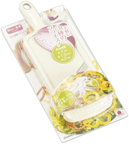 Shimomura Ajiwai Shokubo Adjustable Thickness Mandoline Slicer AAS-706 - Image 2