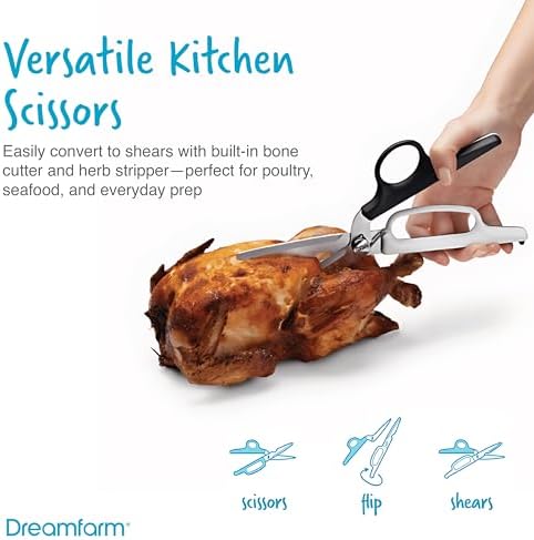 Dreamfarm Kitchen Cutting, Set of 3 - Mandoline, Self Sharpening - Image 5