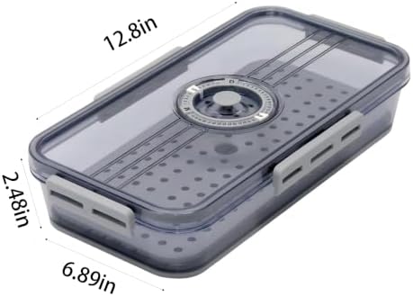 Airtight Deli Container, Storage Box for Fridge Cold Cuts