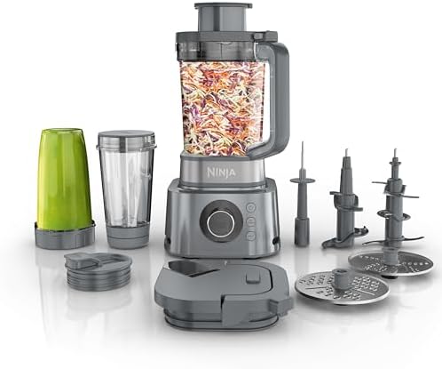 Ninja Foodi Power Blender & Processor System, 7 Functions, Silver, SS401 by Unknown