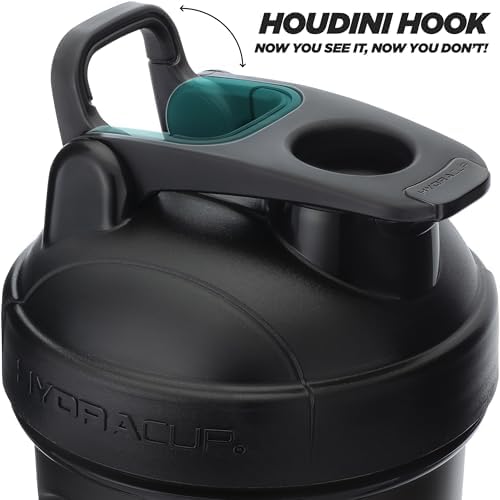 Hydra Cup 4 Pack 20oz Protein Shaker Bottles, Barbell Blender Wire Mixer - Image 6