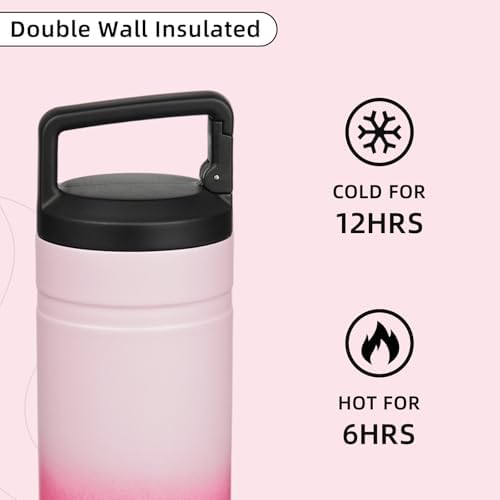 BJPKPK 20 oz Insulated Travel Water Bottle, Coffee Tumbler Stainless Steel - Image 5