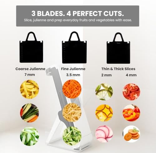 Mandoline Slicer Kitchen Vegetable Slicer with Container