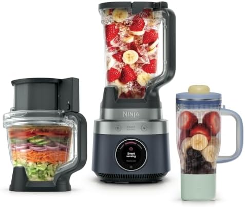 Ninja CrushBOSS 3-in-1 Blender & Food Processor, 1850PW, LB401BL by Unknown