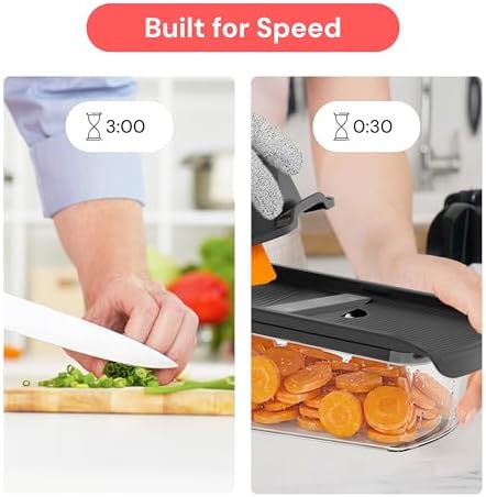 Fullstar Pro Mandoline Vegetable Slicer, 6-in-1 Kitchen Prep Tool - Image 3
