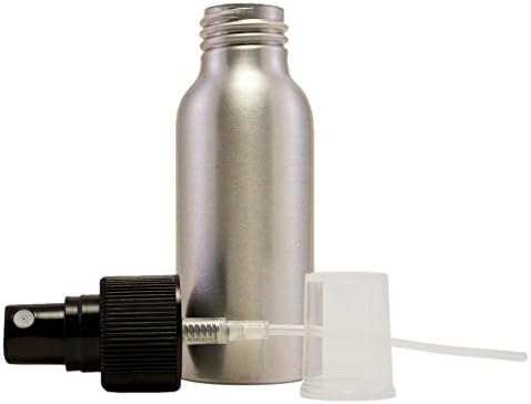 2 fl oz Aluminum Bottle with Black Spray Cap (Single) - Image 2