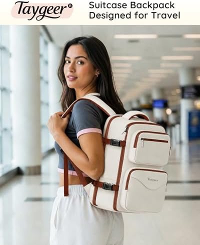 Taygeer TSA Approved Under Seat Backpack, 35l College Backpack for Women - Image 2