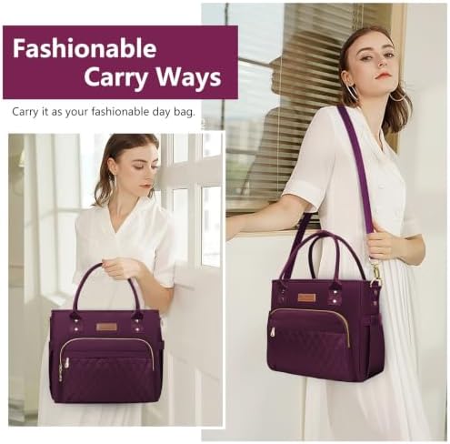 Insulated Lunch Bag Women, Large Tote Lunch Box for Work, 18L