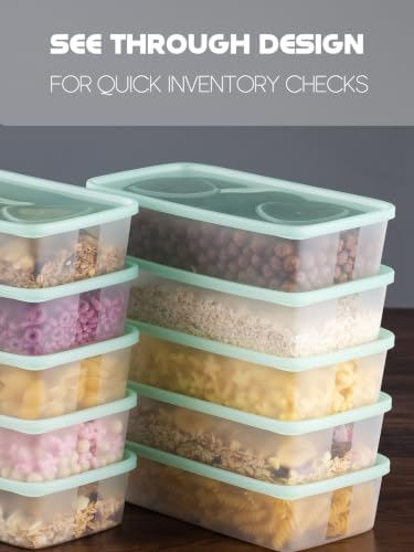40PCS 45OZ Food Storage Containers with Lids - Meal Prep