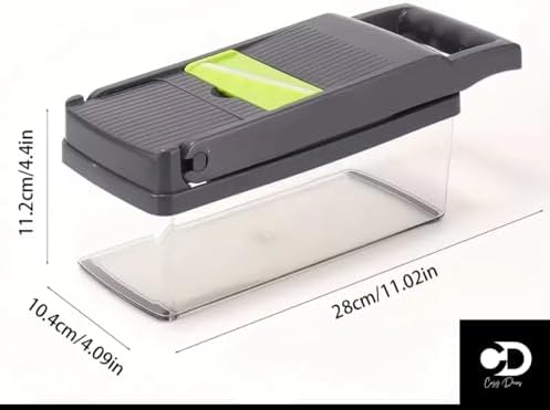 16 in 1 Vegetable Cutter Kitchen Tool with Container Kitchen Accessories Slicer Cutter Onion Chopper Dicer CUTTER - Image 2