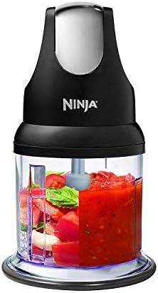Ninja Food Chopper Express Chop with 200-Watt, 16-Ounce Bowl for Mincing, Chopping, Grinding, Blending and Meal Prep (NJ110GR)