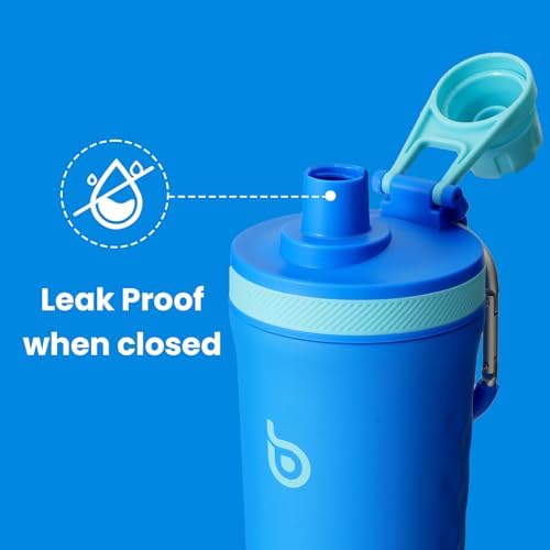 BOTTLE BOTTLE 26 oz Insulated Shaker Bottle Insulated Water Bottle for Men and Women Protein Shaker for Gym Water Cup dark blue - Image 4