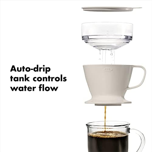 OXO Brew Single Serve Pour-Over Coffee Maker with Water Tank, 12 oz.