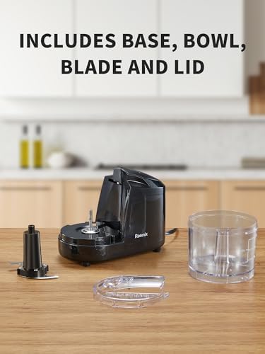 1.5-Cup Electric Food Chopper, 100W Mini Food Processor Meat Grinder