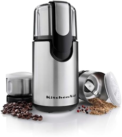 KitchenAid Blade Coffee Grinder and Spice Grinder Combo Pack, Onyx Black by Unknown